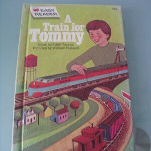 Vintage Easy Reader A Train for Tommy